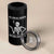 Funny Skeleton Skull 4 in 1 Can Cooler Tumbler As Far As I Know I'm Delightful Halloween Party - Wonder Print Shop