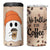 Gnome Drinking Coffee 4 in 1 Can Cooler Tumbler Funny Halloween Coffee Lover - Wonder Print Shop