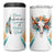 Native American Indian Pride 4 in 1 Can Cooler Tumbler Never Underestimate A Women With Native Blood Tribe Southwest Tribal Bull Cow Skull Feathers - Wonder Print Shop