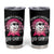 Breast Cancer Is Boo Sheet Tumbler Cup Halloween Pink Ghost