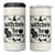 Witch Halloween Iced Coffee 4 in 1 Can Cooler Tumbler Funny Witches Be Crazy Black Cat Witchy Vibes Witchcraft - Wonder Print Shop