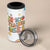 Teachers 4 in 1 Can Cooler Tumbler In My Teacher Era Preschool Kindergarten Teaching Life - Wonder Print Shop