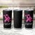 Breast Cancer Awareness Tumbler Cup Pink Ribbon Support The Fighters