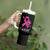 Breast Cancer Awareness Tumbler With Handle Pink Ribbon Support The Fighters