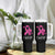 Breast Cancer Awareness Tumbler With Handle Pink Ribbon Support The Fighters