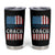 Harris Walz Tumbler Cup Prosecutor And The Coach 2024 Vintage American Flag