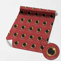 Total Solar Eclipse Wrapping Paper Roll 12th August 2026 Majorca Totality