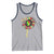 Juneteenth Tank Top Sunflower with Raised Fist Black History African American