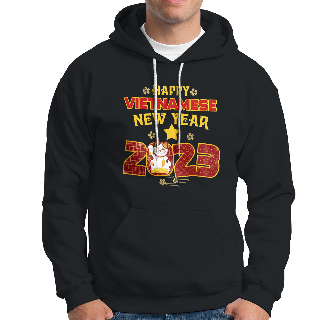 Vietnamese Lunar New Year Hoodie Happy New Year 2023 - Wonder Print Shop