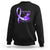 Epilepsy Awareness Day Sweatshirt Seize The Dad with Purple Ribbon and Dragonfly - Wonder Print Shop