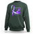 Epilepsy Awareness Day Sweatshirt Seize The Dad with Purple Ribbon and Dragonfly - Wonder Print Shop