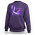 Epilepsy Awareness Day Sweatshirt Seize The Dad with Purple Ribbon and Dragonfly - Wonder Print Shop