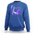 Epilepsy Awareness Day Sweatshirt Seize The Dad with Purple Ribbon and Dragonfly - Wonder Print Shop