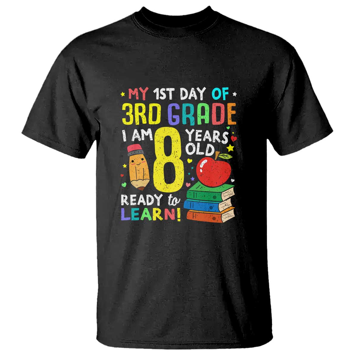 3rd Grade Back to School T Shirt Boys and Girls First Day Gift - Wonder Print Shop