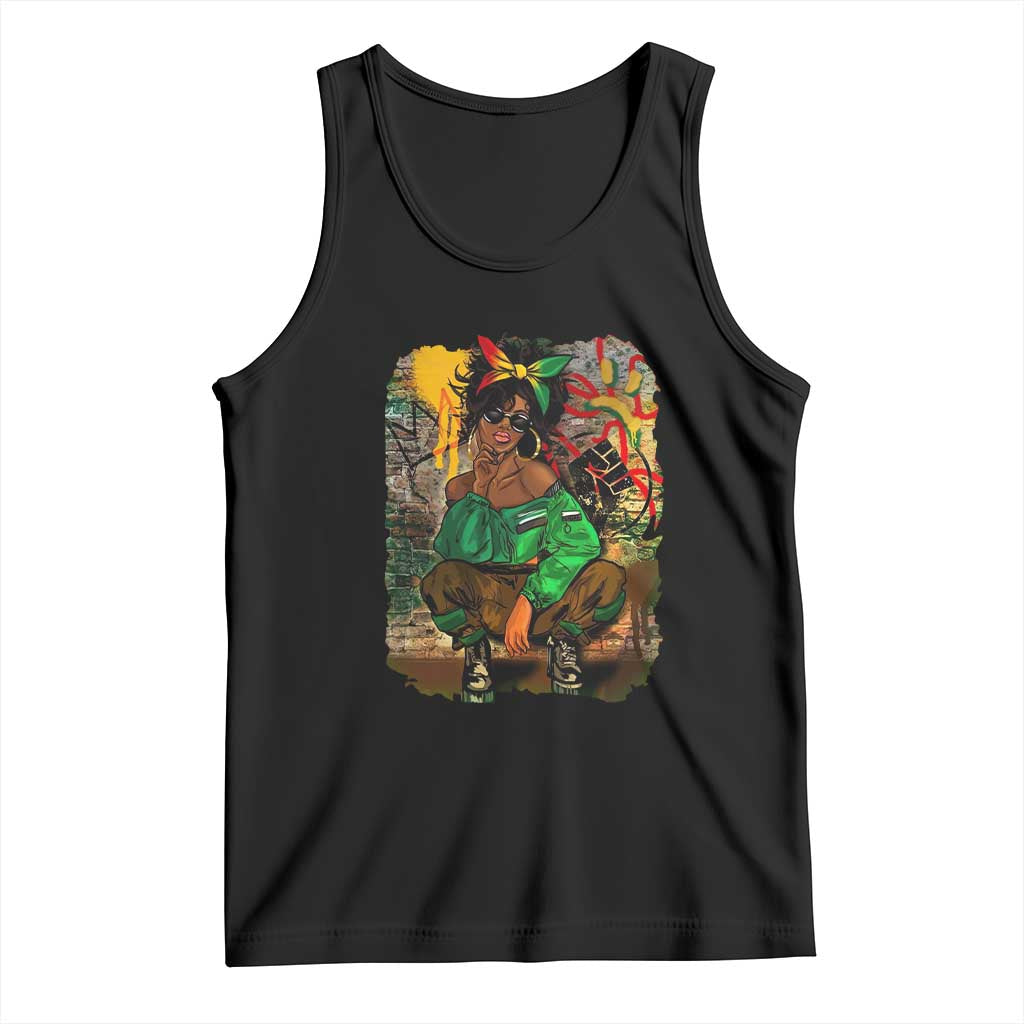 Black Heritage Pride Tank Top For Melanin Black Women