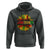 Juneteenth Hoodie Sunflower with Fist Black History - Wonder Print Shop