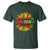 Juneteenth T Shirt Sunflower with Fist Black History - Wonder Print Shop