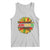 Juneteenth Tank Top Sunflower with Fist Black History