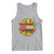 Juneteenth Tank Top Sunflower with Fist Black History