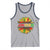 Juneteenth Tank Top Sunflower with Fist Black History