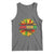 Juneteenth Tank Top Sunflower with Fist Black History