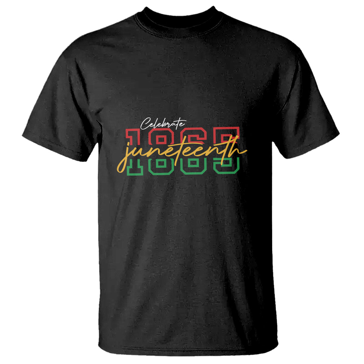 Black History T Shirt Celebrate Juneteenth 1865 - Wonder Print Shop