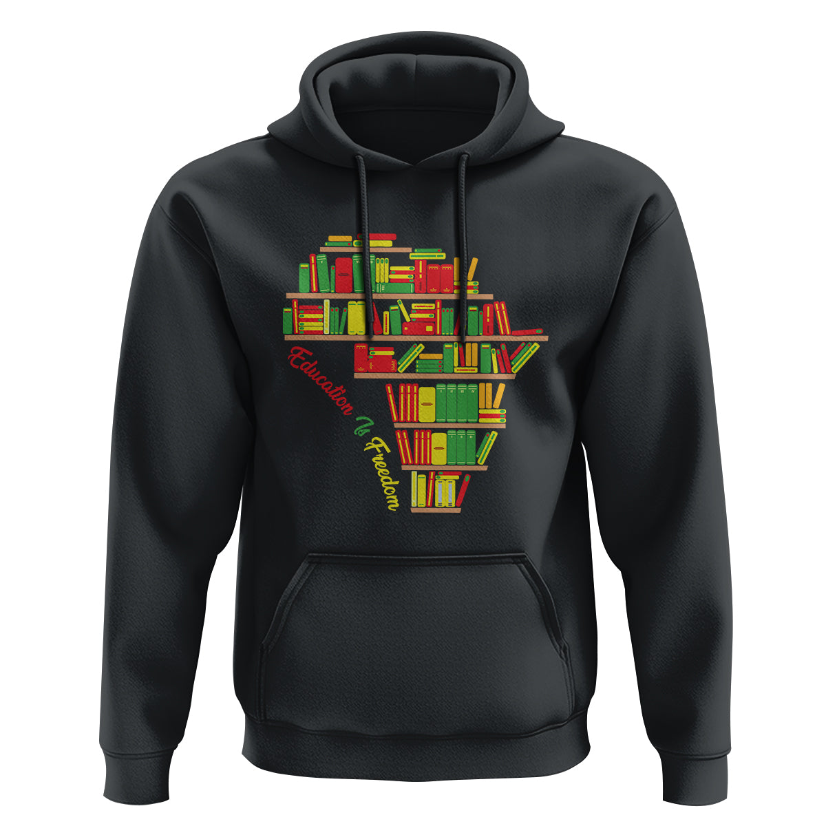 Juneteenth Hoodie Education Is Freedom - Wonder Print Shop