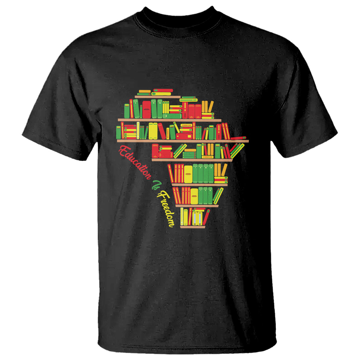 Juneteenth T Shirt Education Is Freedom - Wonder Print Shop