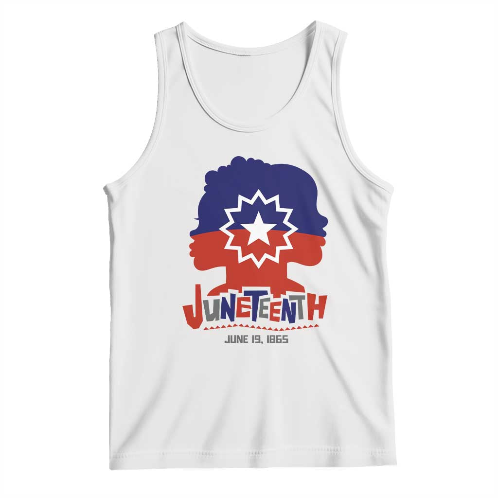 Juneteenth Flag Tank Top Celebrating Black Freedom Day 1865