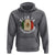 Viva La Independencia Mexico Flag Hoodie Mexican Pride Independence Day - Wonder Print Shop