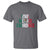 Mexican Independence Day Tee T Shirt Viva Mexico Cabrones Design with Heart