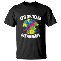 Black T-shirt with “It’s OK to be Different” elephant graphic