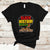 Black History Month T Shirt Banner With Black Woman - Wonder Print Shop