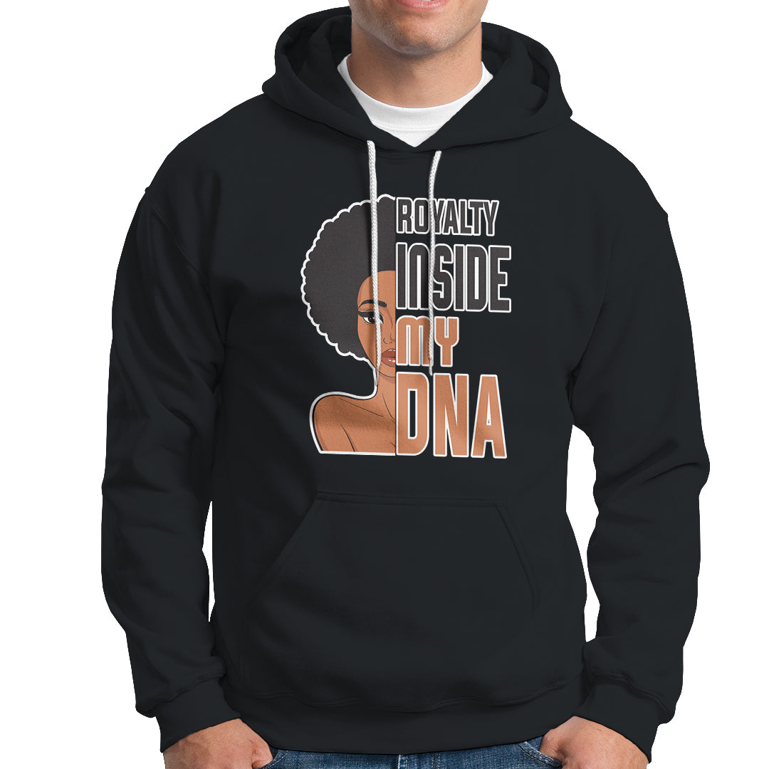 African American Women Hoodie Royalty Inside My DNA - Wonder Print Shop