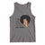 Black Queen Tank Top Lady Curly Natural Afro African American Ladies