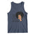 Black Queen Tank Top Lady Curly Natural Afro African American Ladies