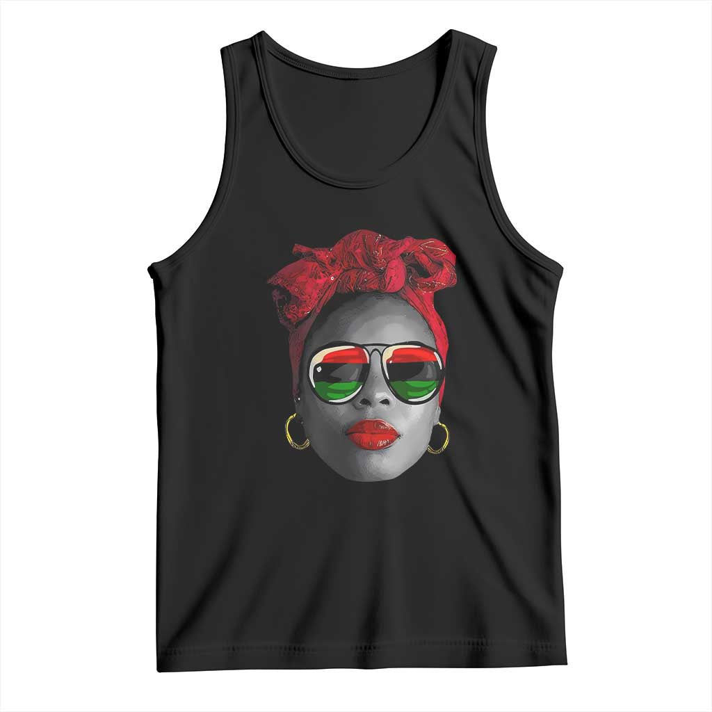 Black Queen Tank Top Dope Black Woman Pride BHM Juneteenth