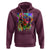 Cool African Woman Afro Color Painted Face Hoodie - Wonder Print Shop