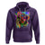 Cool African Woman Afro Color Painted Face Hoodie - Wonder Print Shop