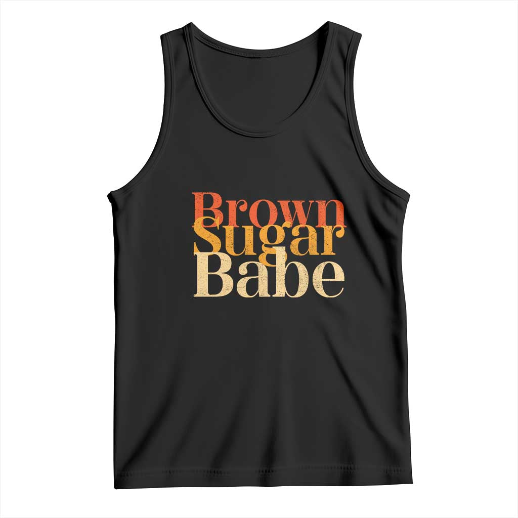 Brown Sugar Babe Tank Top Proud Black History Women Pride Juneteenth