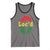 Locd Hair Girl Tank Top Black Woman Melanin Girl Juneteenth