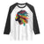 Proud Afro Roots Raglan Shirt Rainbow Dashiki African Tribal Woman Natural Hair