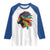 Proud Afro Roots Raglan Shirt Rainbow Dashiki African Tribal Woman Natural Hair