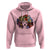 Black History Themed Hoodie For Women Afro Flower Hair Juneteenth - Wonder Print Shop