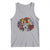 Black History Tank Top For Women Afro Flower Hair Juneteenth