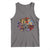 Black History Tank Top For Women Afro Flower Hair Juneteenth