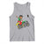 Funny Black History Tank Top African Kids Dabbing Black King In Monster Truck