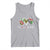 Peace Love Juneteenth Tank Top Black Freedom