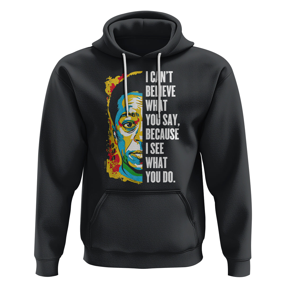 James Baldwin Graffiti Art Juneteenth Black History Month Hoodie - Wonder Print Shop