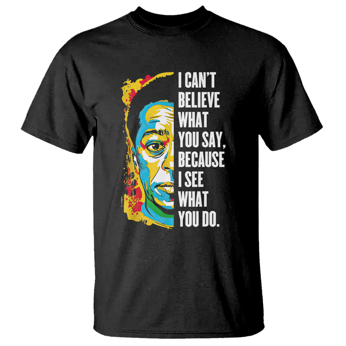 James Baldwin Graffiti Art Juneteenth Black History Month T Shirt - Wonder Print Shop